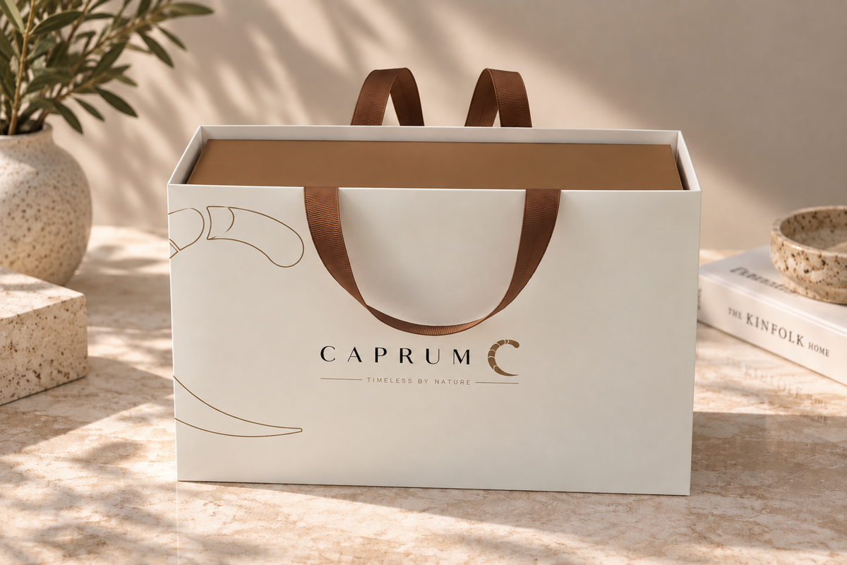 A set of (10) high-end wide paper bags