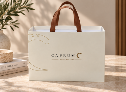 A set of (10) high-end wide paper bags