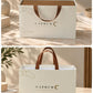 A set of (10) luxury paper boxes in a rectangular shape