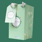A set of (10) elegant square-shaped paper bags